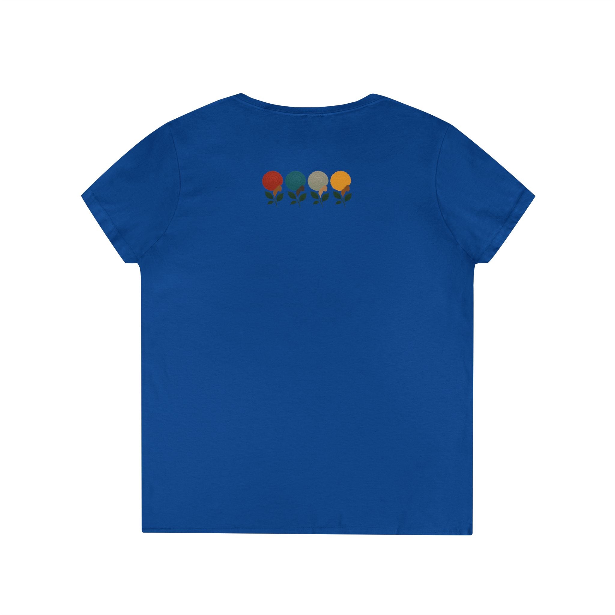 Blackwomerican  Ladies' V-Neck T-Shirt