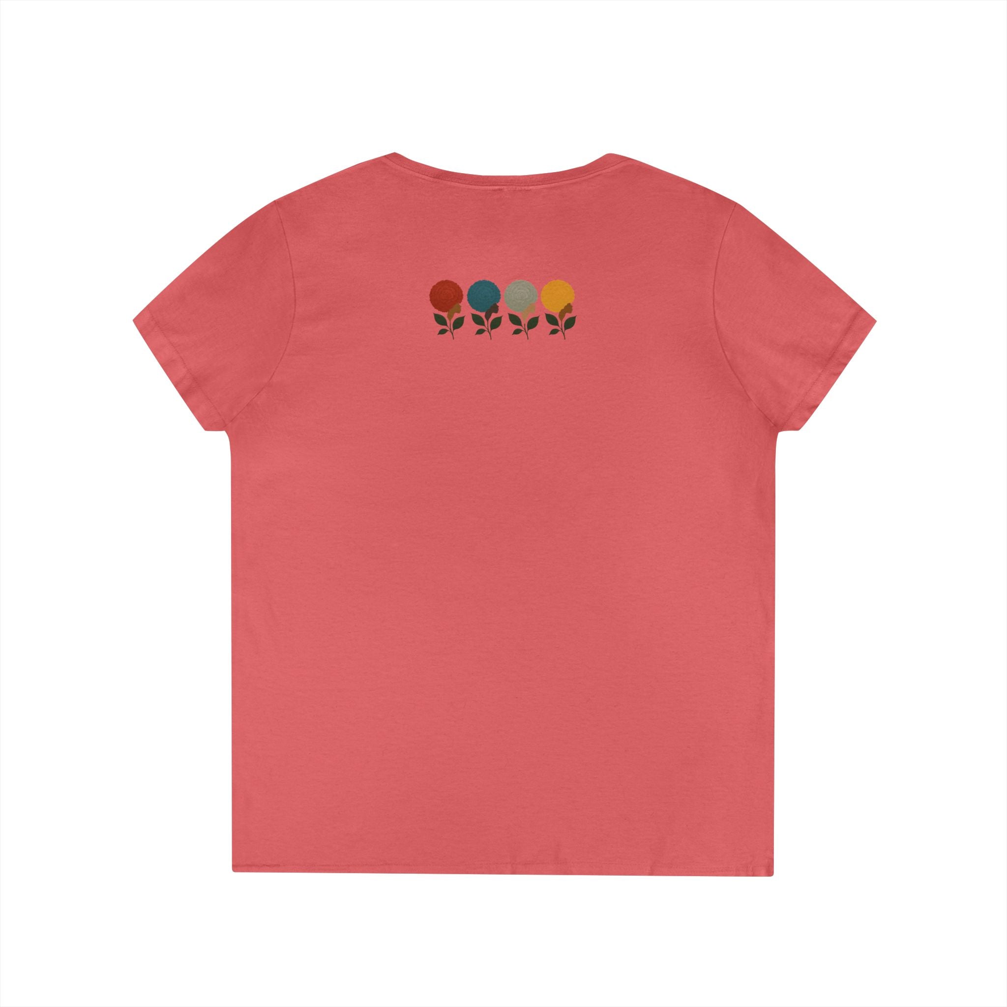 Blackwomerican  Ladies' V-Neck T-Shirt