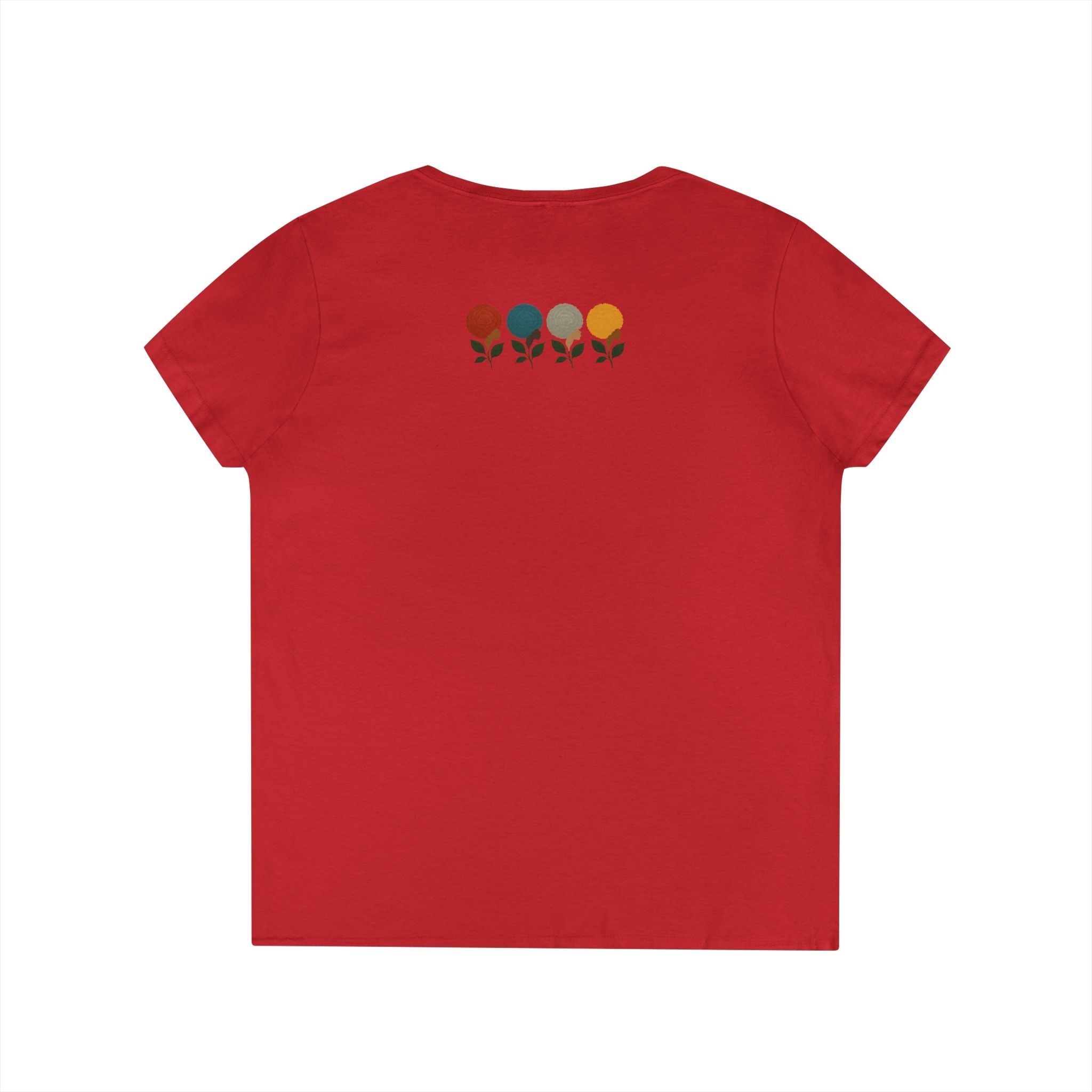 Blackwomerican  Ladies' V-Neck T-Shirt