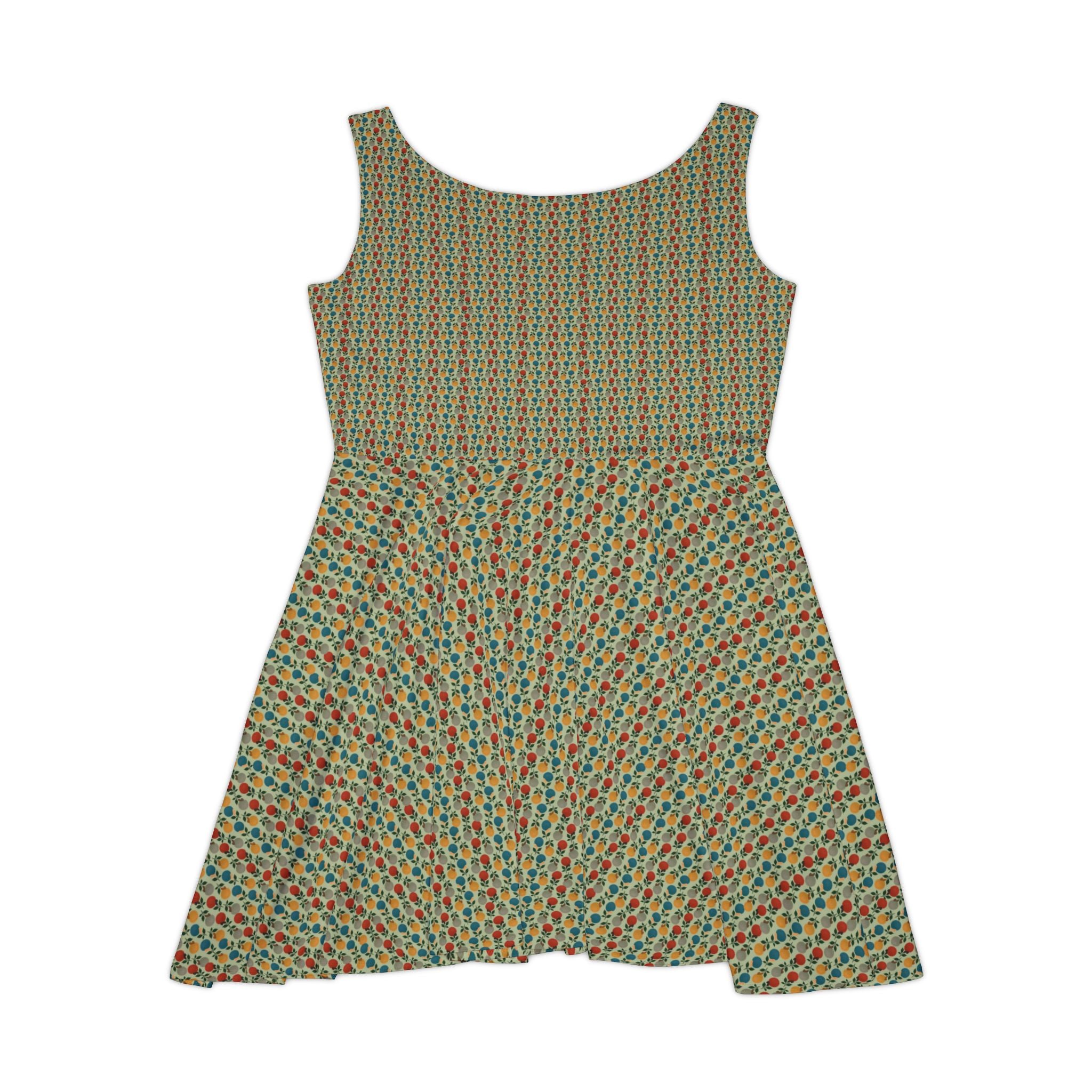 Afro Flowers Women's Skater Dress (AOP)