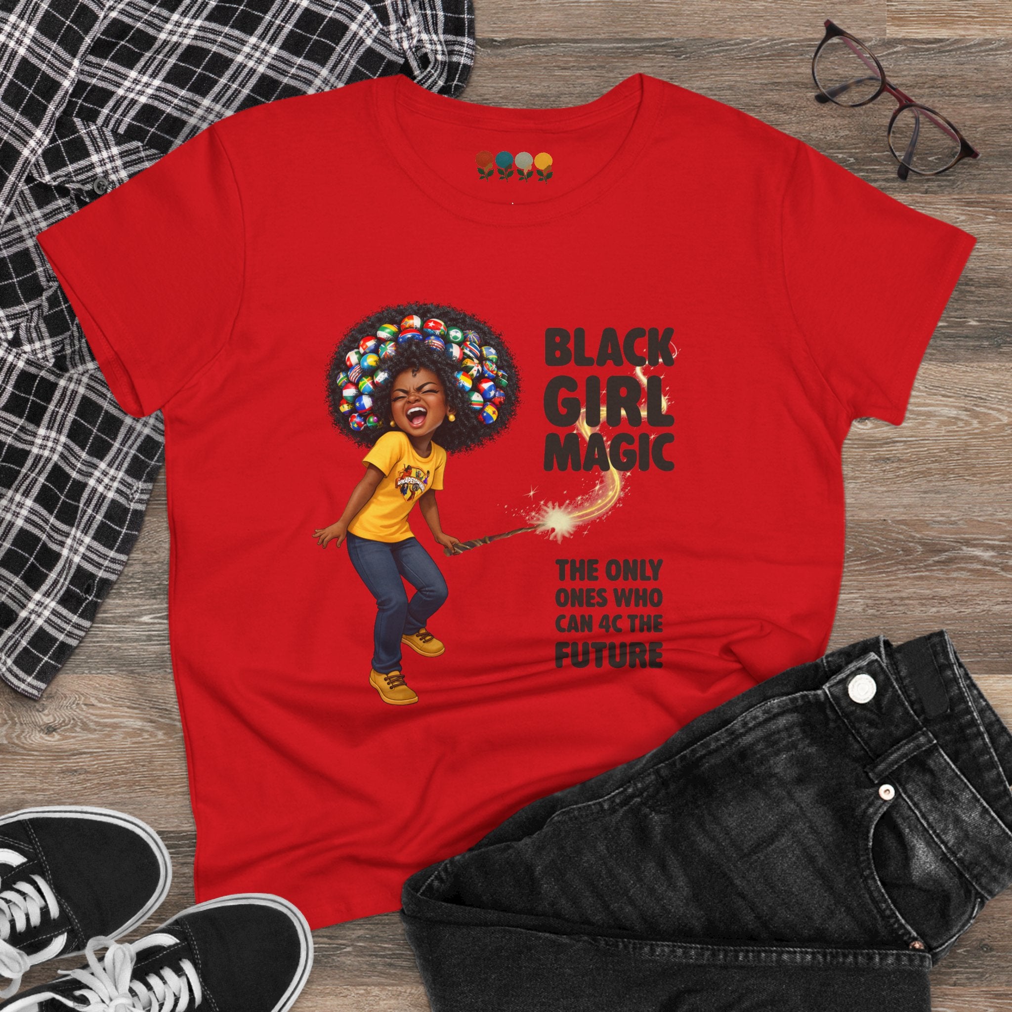4C Women's Midweight Cotton Tee