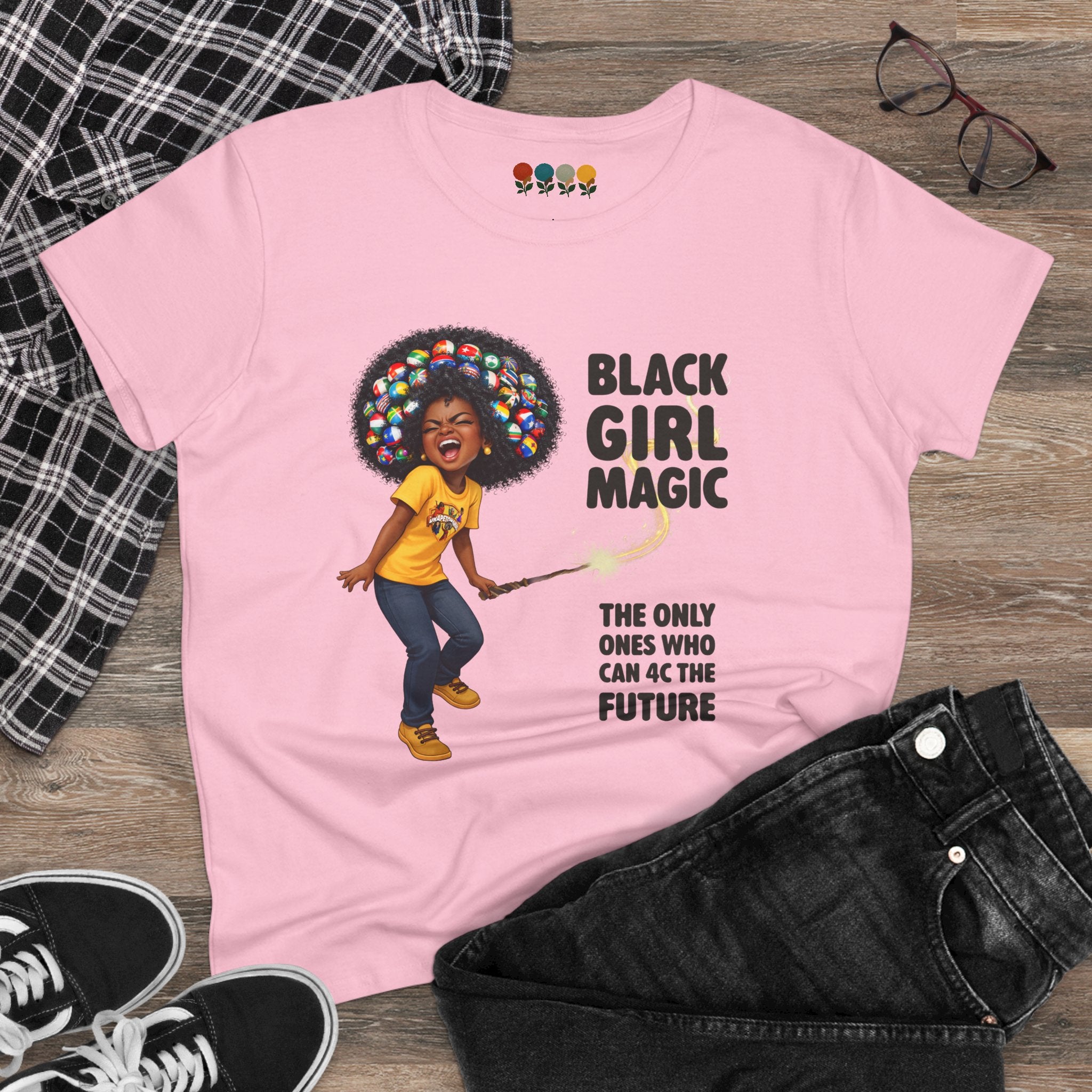 4C Women's Midweight Cotton Tee