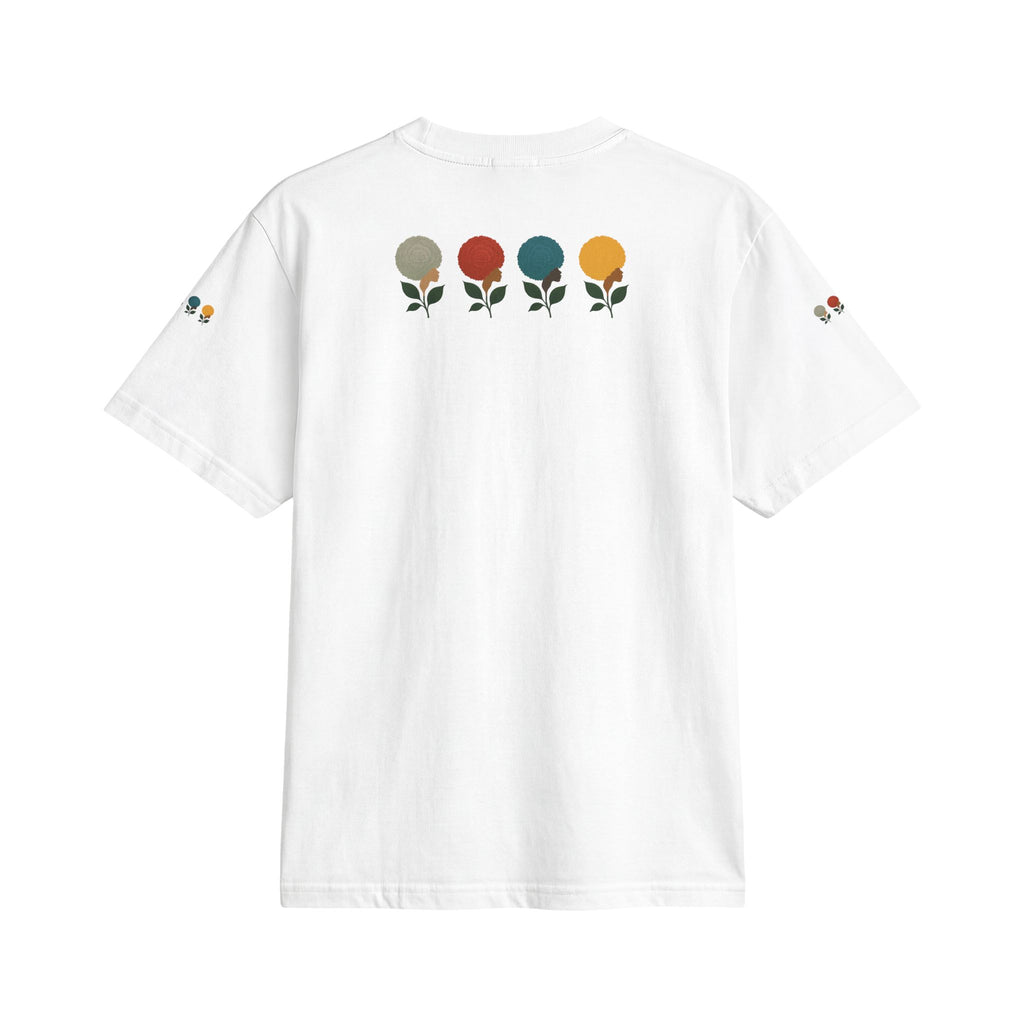 Afro Flowers Unisex Active T Shirt