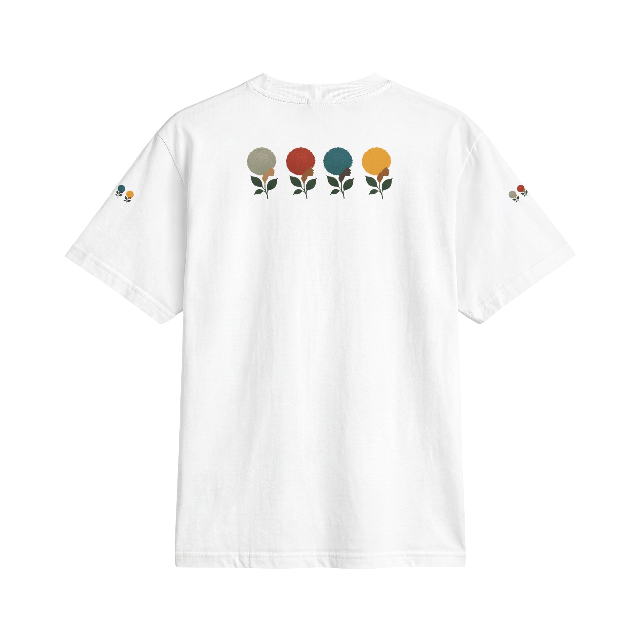 Afro Flowers Unisex Active T Shirt