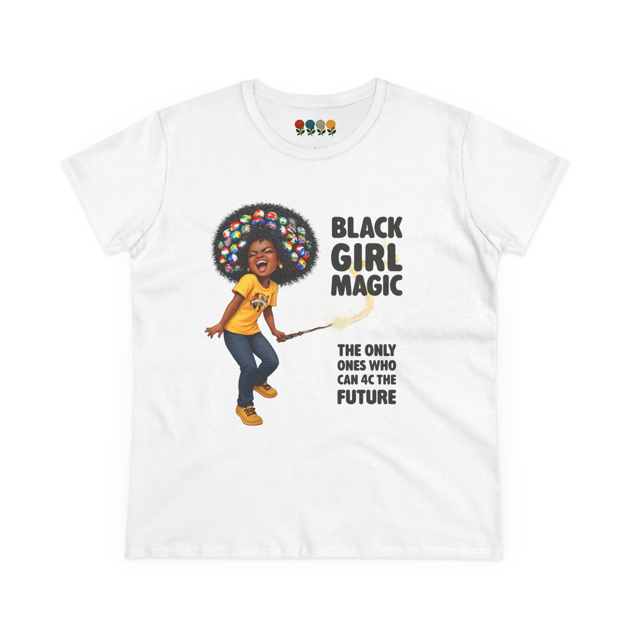 4C Women's Midweight Cotton Tee