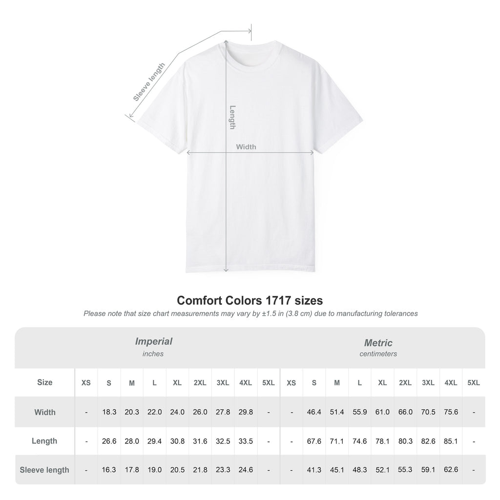 4C the Future Unisex Garment-Dyed T-shirt