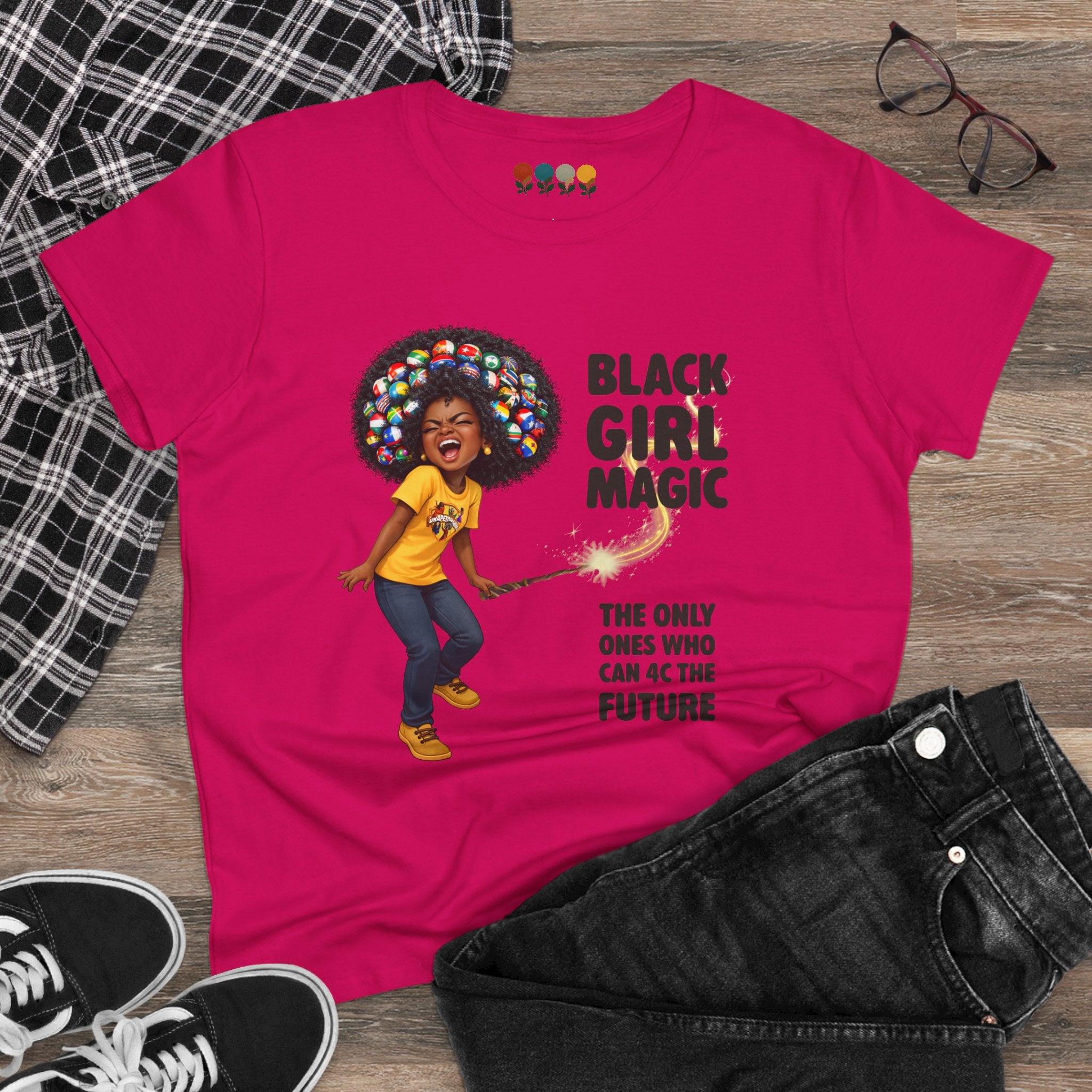 4C Women's Midweight Cotton Tee