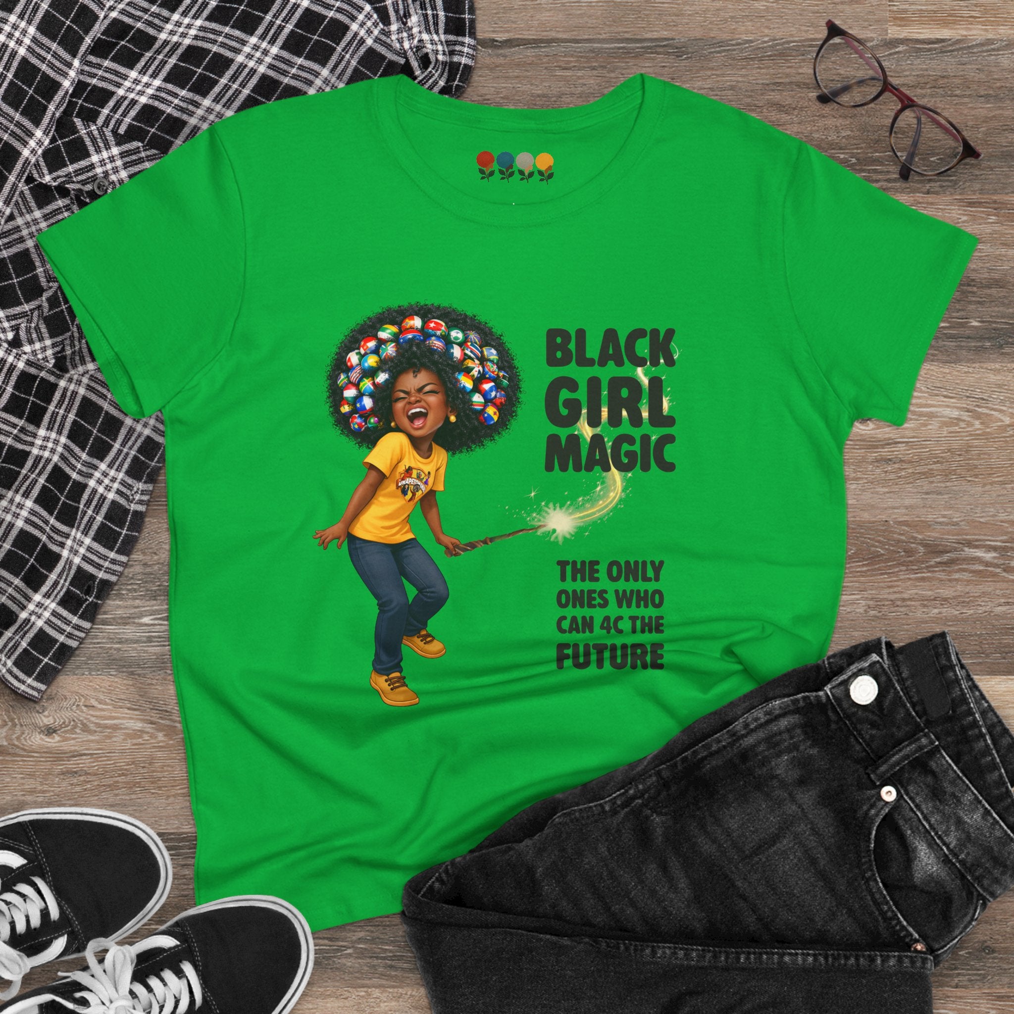 4C Women's Midweight Cotton Tee