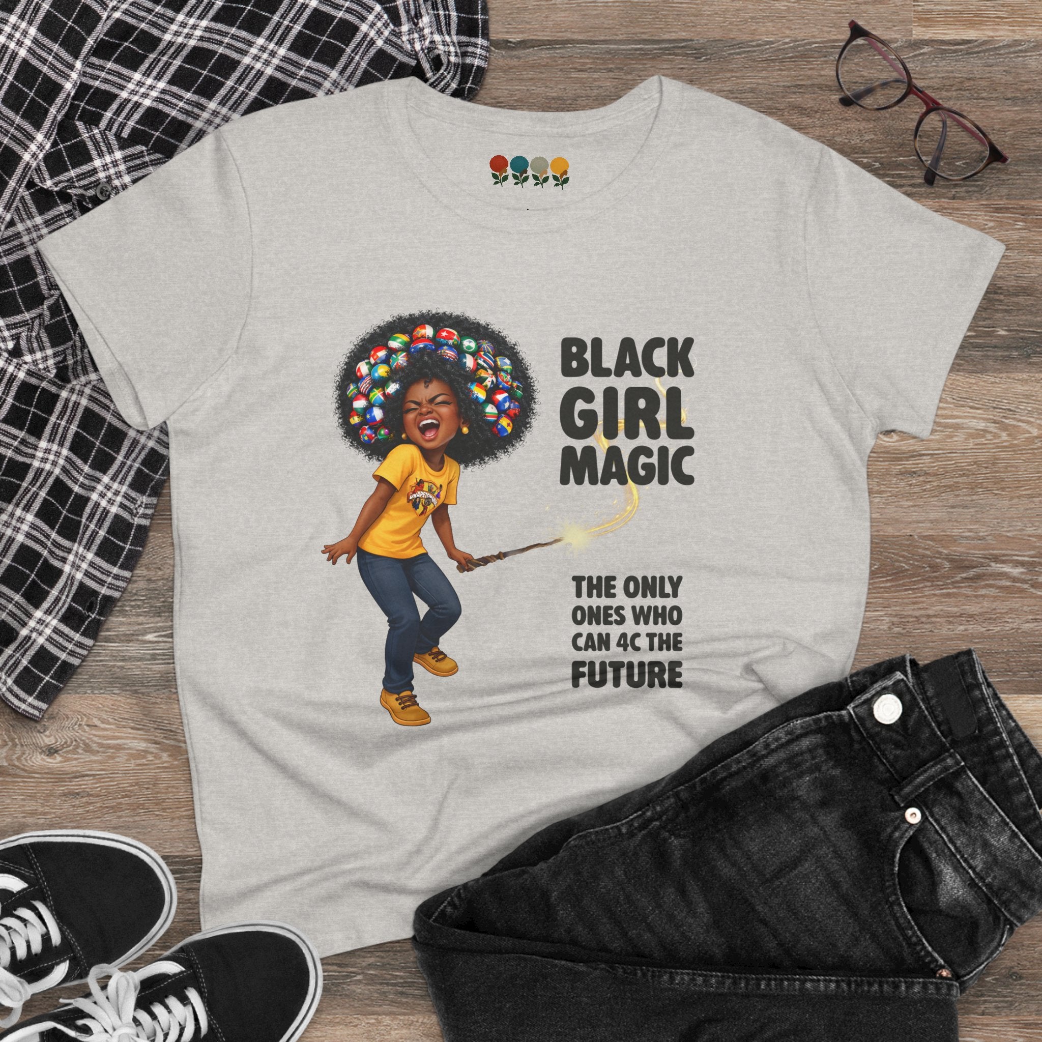 4C Women's Midweight Cotton Tee