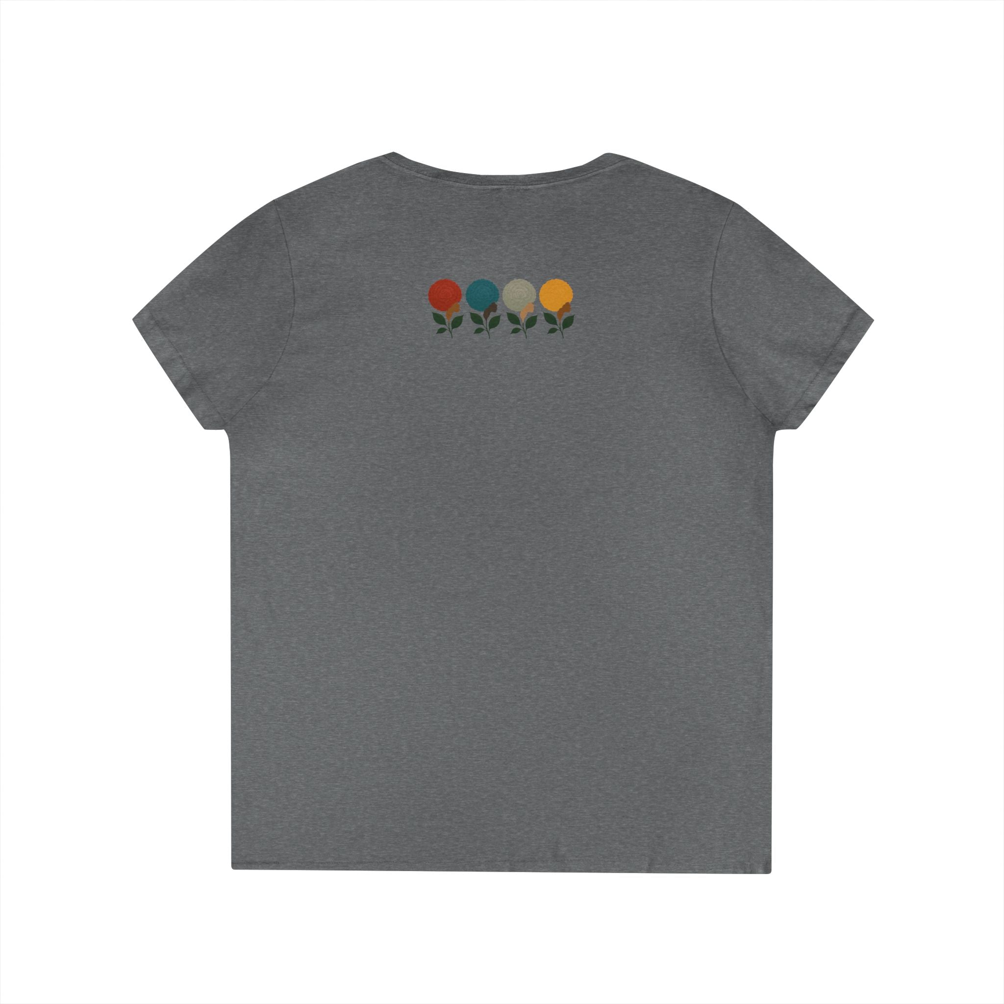 Blackwomerican  Ladies' V-Neck T-Shirt
